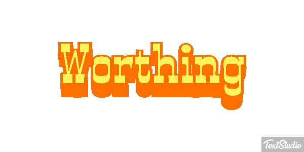Worthing Efekt tekstowy