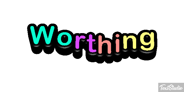 Worthing Efekt tekstowy