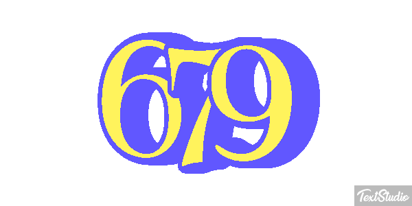 679 Efecto de texto