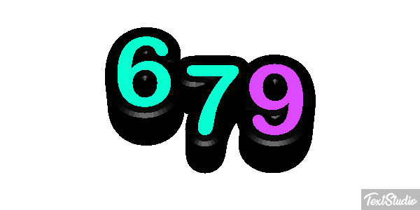 679 Efecto de texto