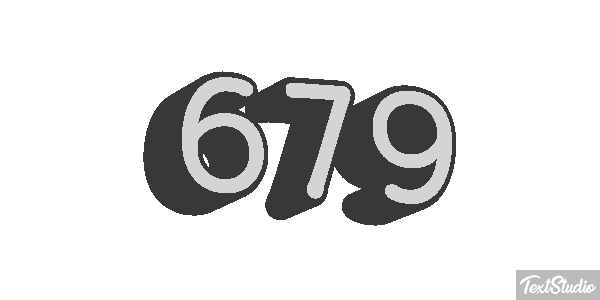 679 Efecto de texto