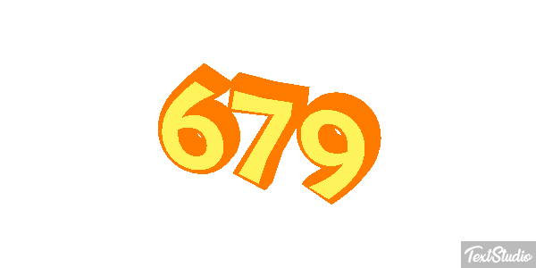 679 Efecto de texto