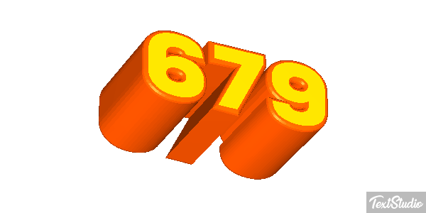 679 Efecto de texto