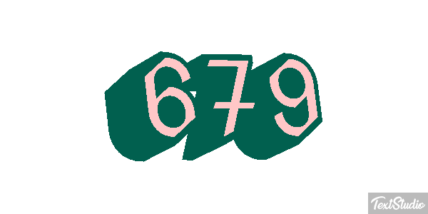679 Efecto de texto