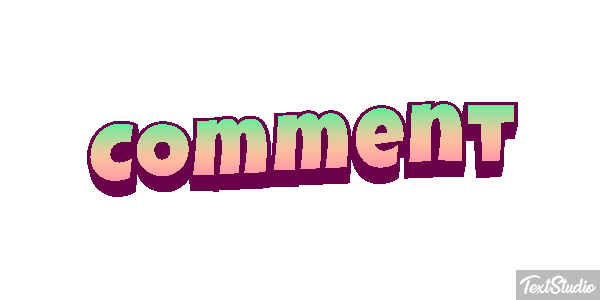 Comment Efekt tekstowy