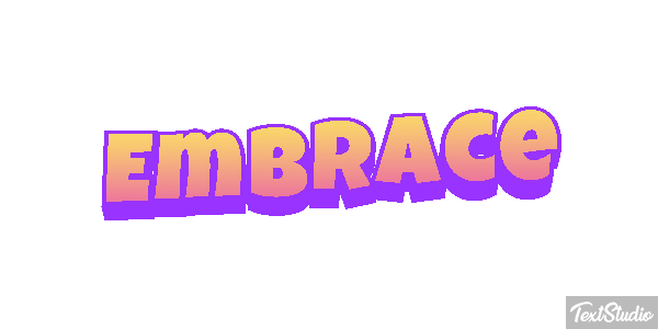 Embrace Effet de texte