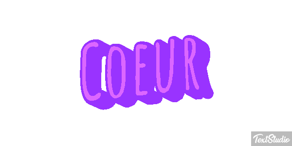 Cœur Efekt tekstowy