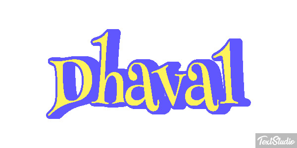 Dhaval Effet de texte