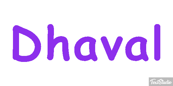 Dhaval Effet de texte