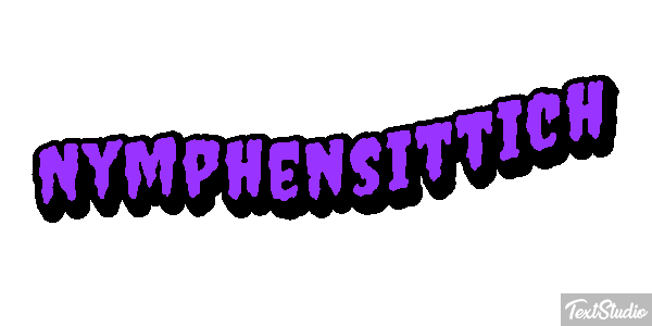 Nymphensittich Texteffekt