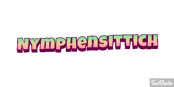 Nymphensittich Texteffekt
