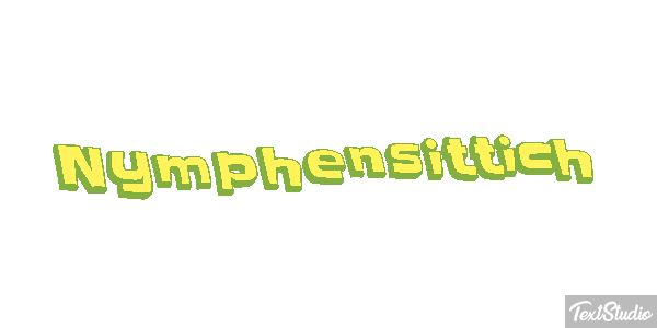 Nymphensittich Texteffekt