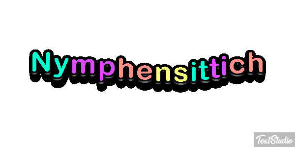 Nymphensittich Texteffekt