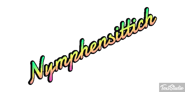 Nymphensittich Texteffekt