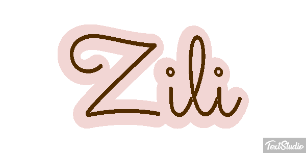 Zili Efecto de texto