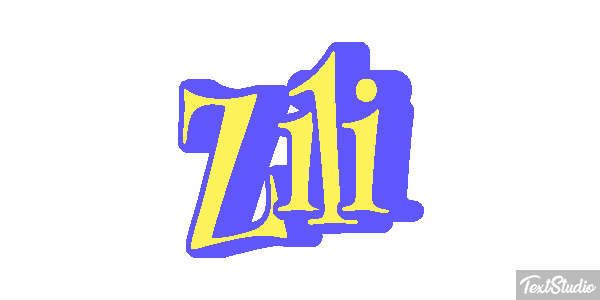 Zili Efecto de texto