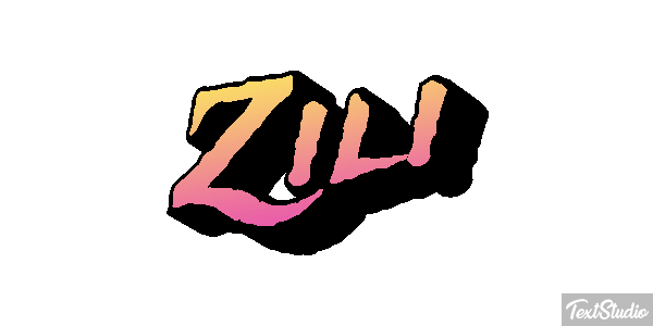 Zili Efecto de texto