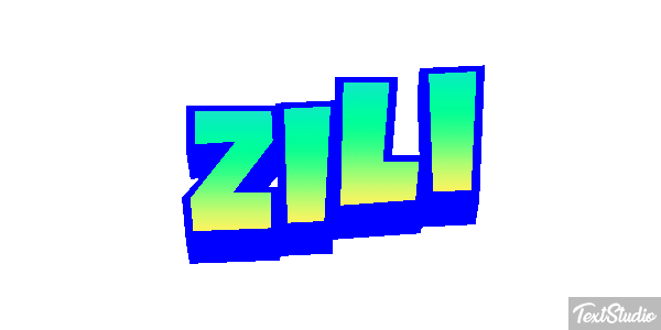 Zili Efecto de texto
