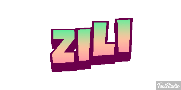 Zili Efecto de texto
