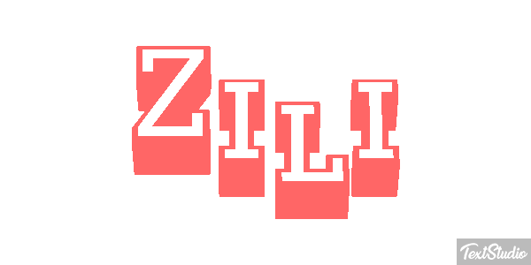 Zili Efecto de texto