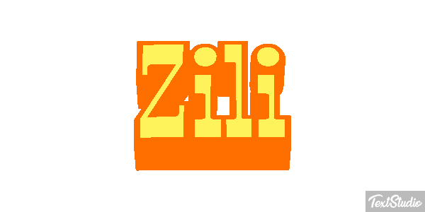 Zili Efecto de texto