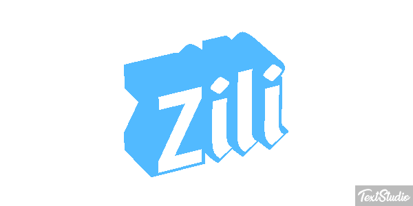 Zili Efecto de texto