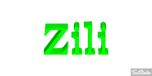 Zili Efecto de texto