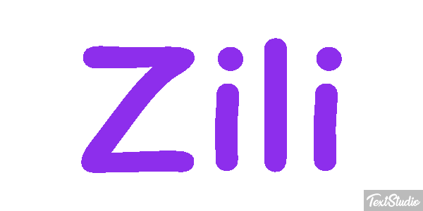 Zili Efecto de texto