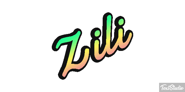 Zili Efecto de texto
