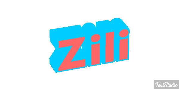 Zili Efecto de texto