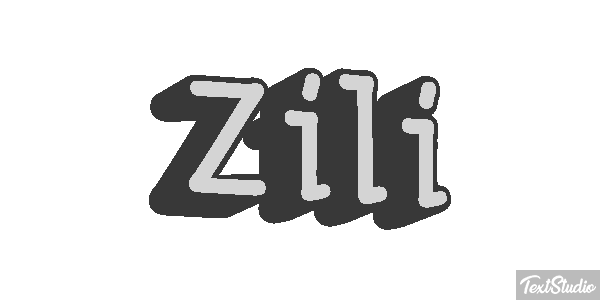Zili Efecto de texto
