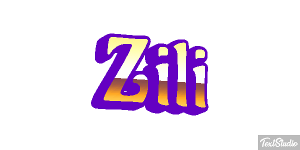 Zili Efecto de texto