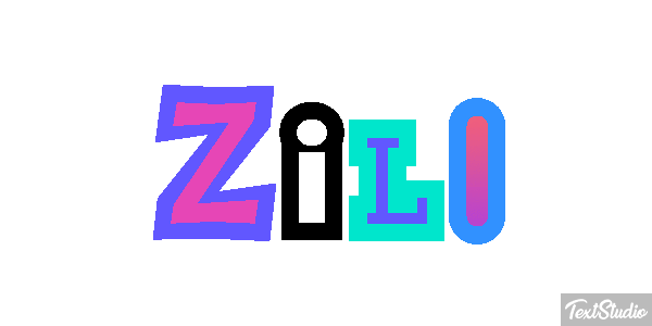 Zili Efecto de texto