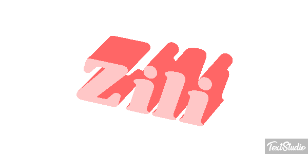 Zili Efecto de texto