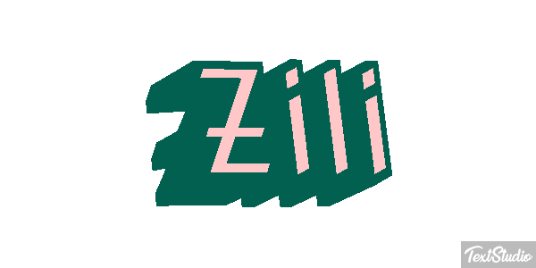 Zili Efecto de texto