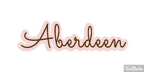 Aberdeen Effetto testo