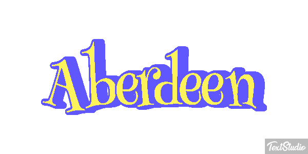 Aberdeen Effetto testo