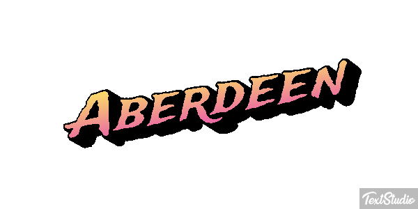 Aberdeen Effetto testo