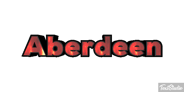 Aberdeen Effetto testo