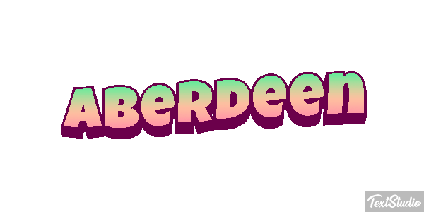 Aberdeen Effetto testo
