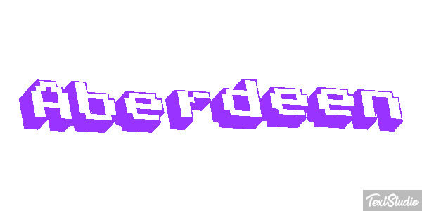 Aberdeen Effetto testo