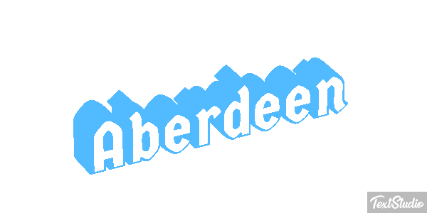 Aberdeen Effetto testo