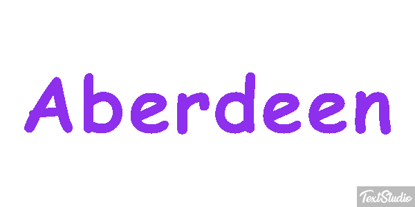 Aberdeen Effetto testo