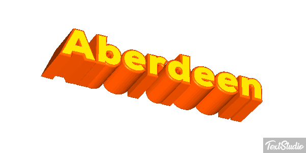 Aberdeen Effetto testo
