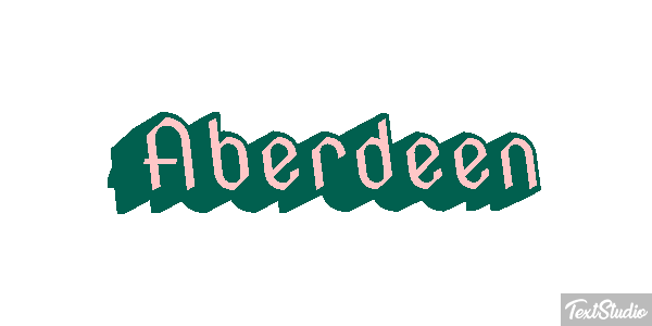 Aberdeen Effetto testo