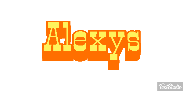 Alexys Efekt tekstowy