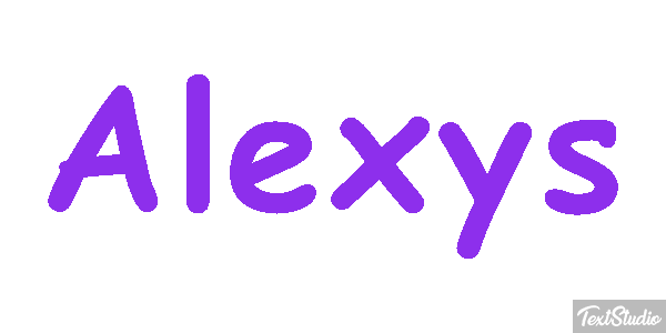 Alexys Efekt tekstowy