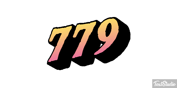 779 Effet de texte