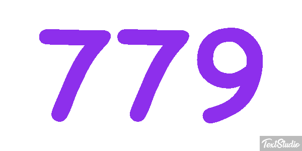 779 Effet de texte