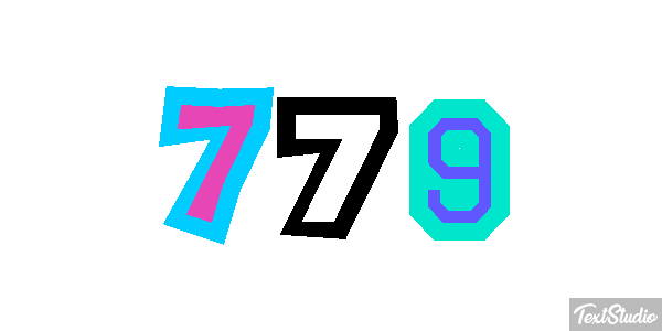 779 Effet de texte